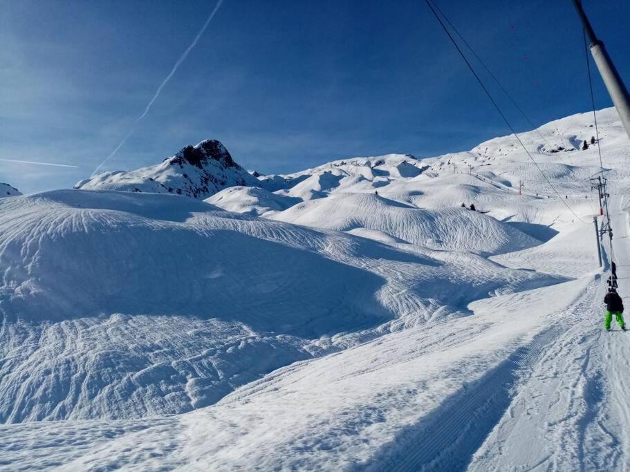 L'Appartement Les Bossons En Lisiere De Foret Dans Le Chalet Genepi Arêches-Beaufort Exterior photo